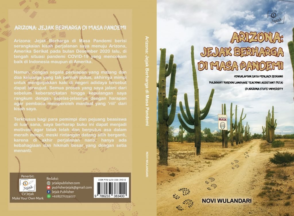 [Buku] Arizona : Jejak Berharga Di Masa Pandemi