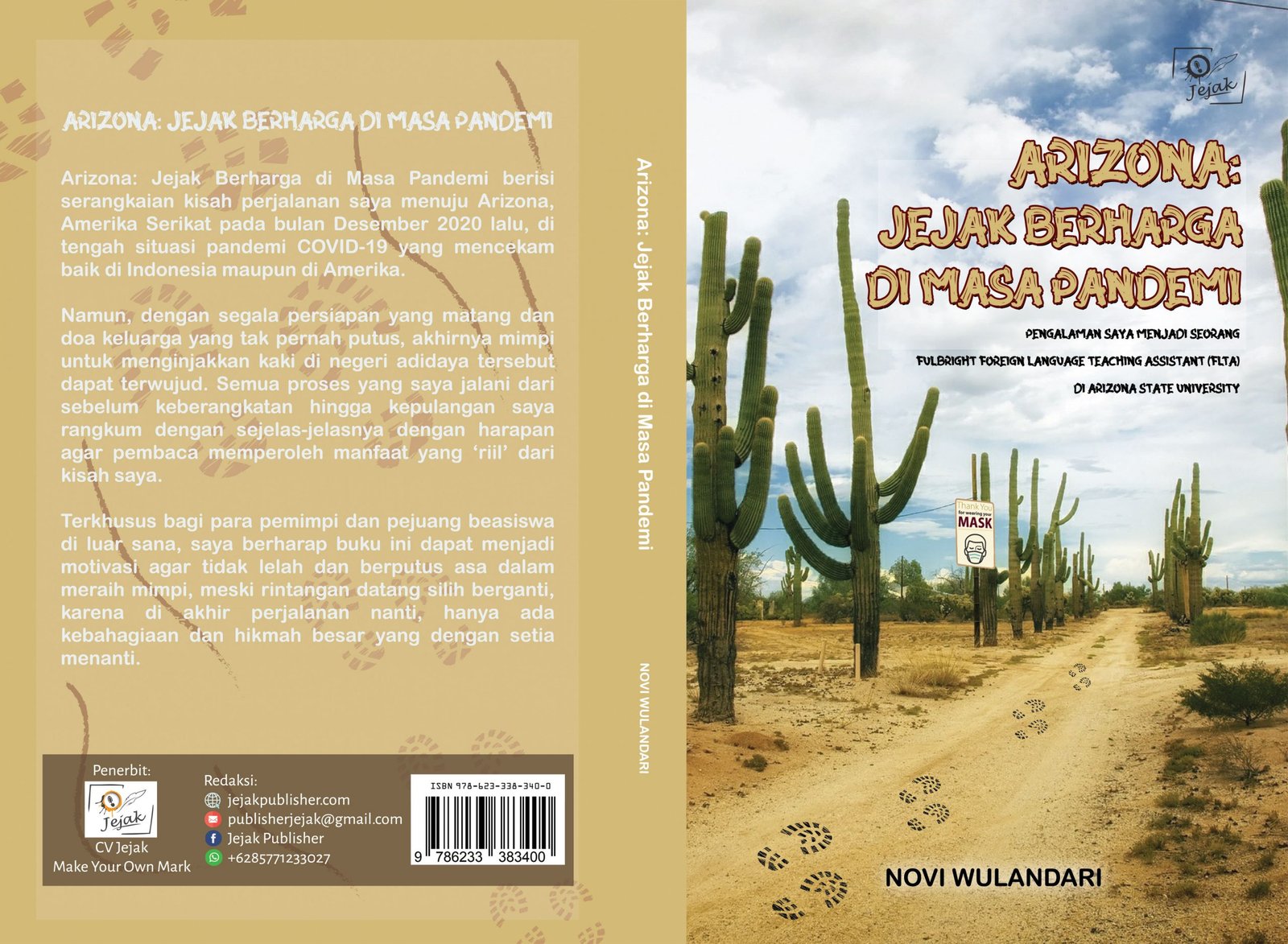 [Buku] Arizona : Jejak Berharga Di Masa Pandemi