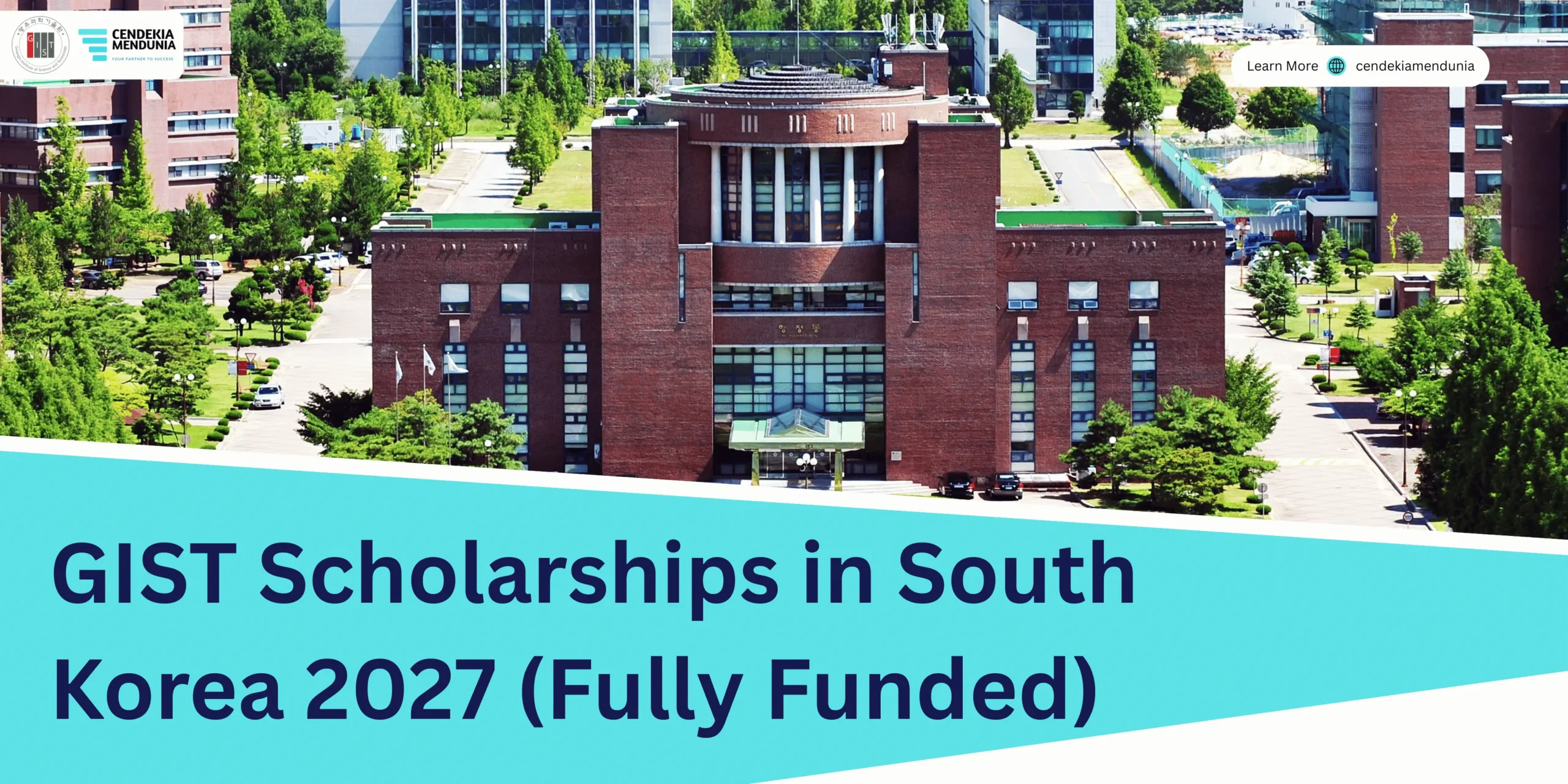 GIST Scholarships in South Korea 2027 (Fully Funded)